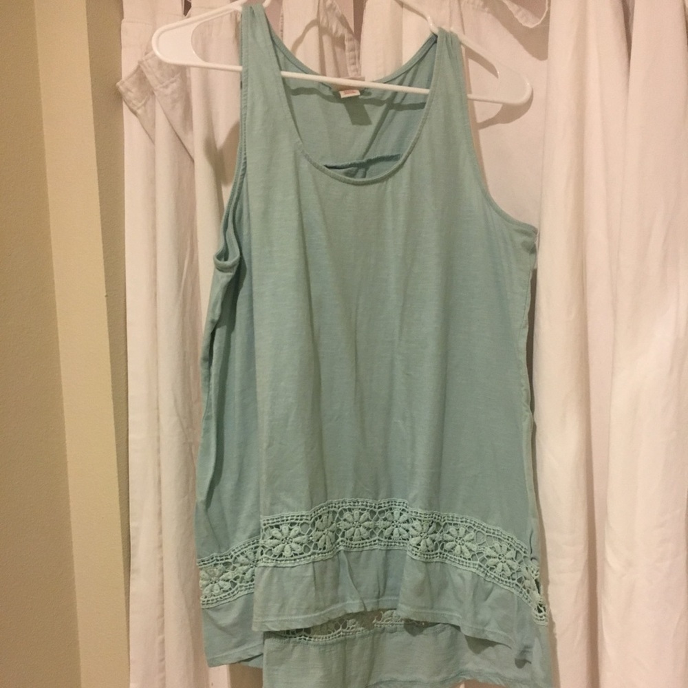 Mossimo crochet tank